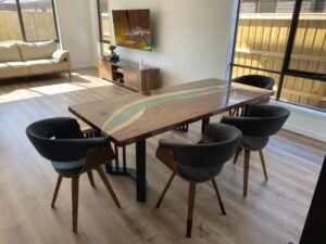 Epoxy bord Spise bord 2D og pigment 7