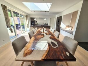 Epoxy River Table — 3D